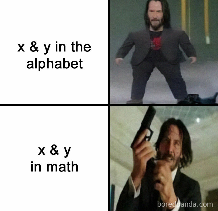 Keanu likes algebra.
